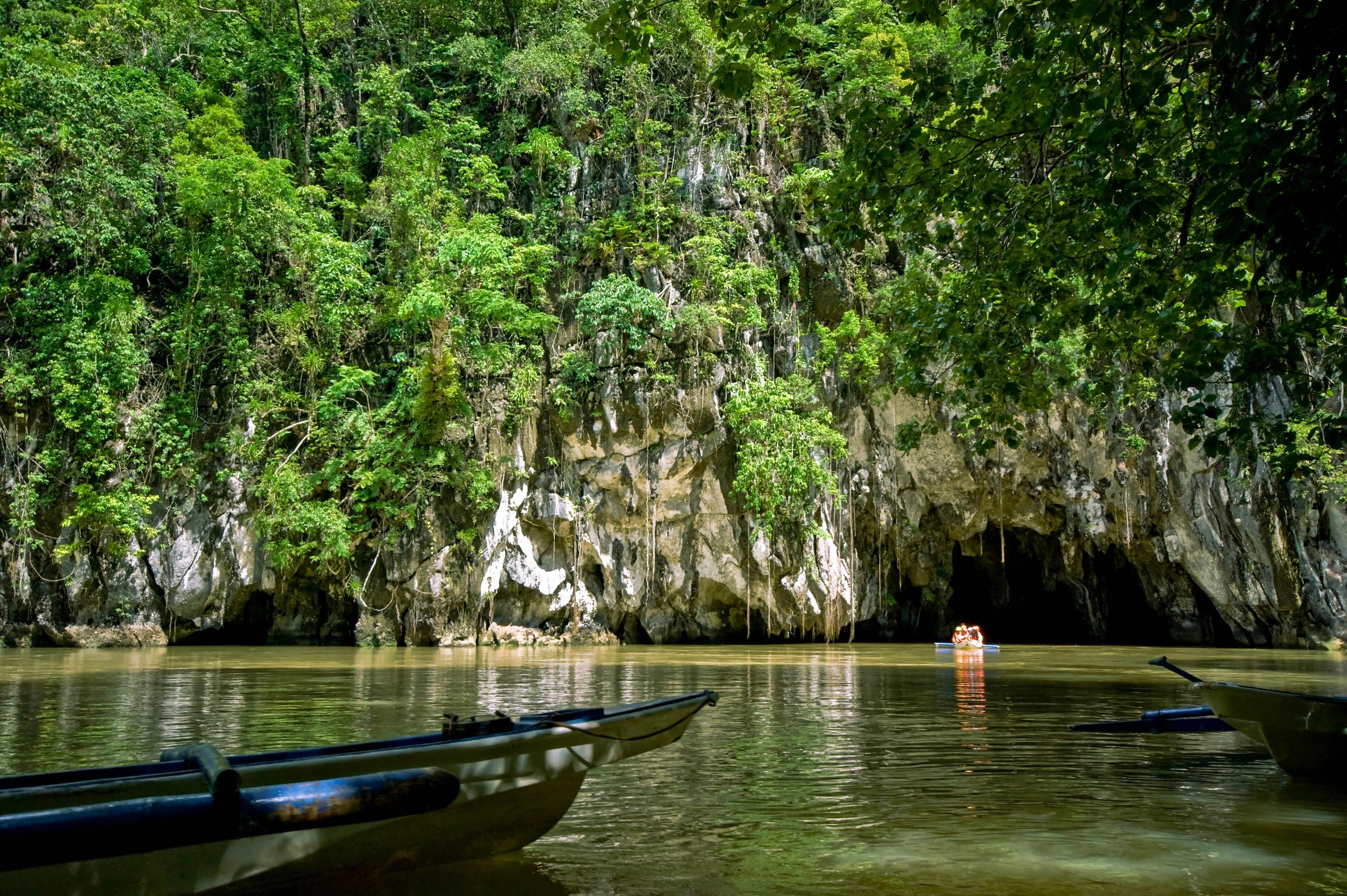 Philippine heritage landscape at golden hour